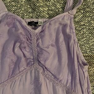 Lilac Nighty - Made in India - One Size (Fits an XS/S/M well)